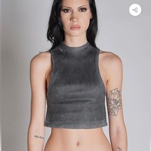 Revice Denim oil spill tank black